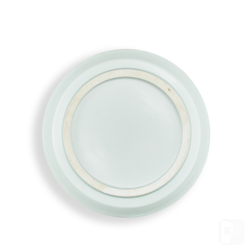 A blue and white 'red cliff' dish, Late Ming - early Qing dynasty | 明末清初 青花東坡遊赤壁圖盤 - 图2